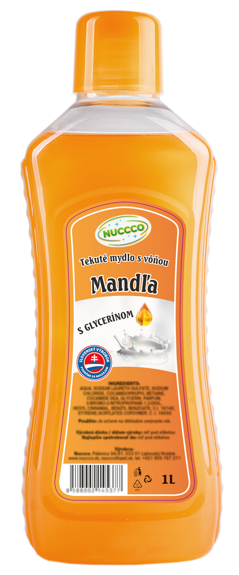 NUCCCO Tekut mydlo Manda 1 L