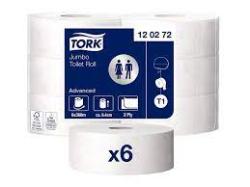 Toaletn papier Tork Jumbo T1 AdvancedRecykel Biela 2 9,4x20cm 360 m (6 ks)