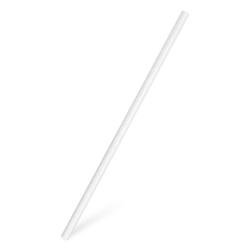 Slamka papierov biela `JUMBO` O8mm x 25cm [100 ks]
