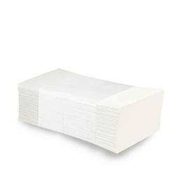 Uterky tissue ZZ "V", 2-vrstvov, 25 x 21 cm, biele [3000 ks]