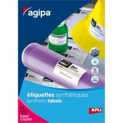 Etikety polyesterov 210x297mm Agipa 100 hrkov