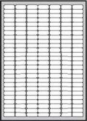 Etikety univerzlne odnmaten 25,4x10mm Agipa A4 25 hrkov