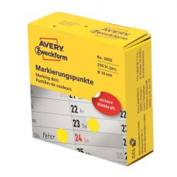 Etikety kruhov 19mm Avery lt v dispenzore