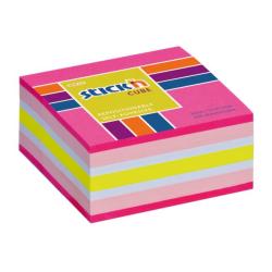 Samolepiaci bloek mini 51x51mm ruov mix