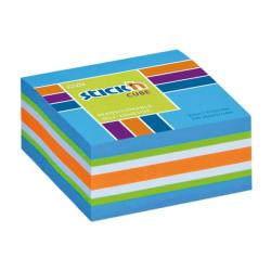 Samolepiaci bloek mini 51x51mm modr mix