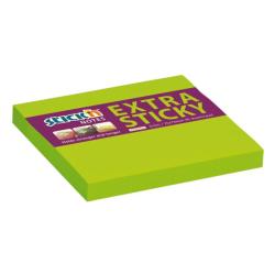 Samolepiaci bloek 76x76mm nenovo zelen
