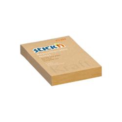 Samolepiace bloky Kraft 76x51 mm prrodn hned