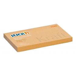 Samolepiace bloky Kraft 76x127mm prrodn hned