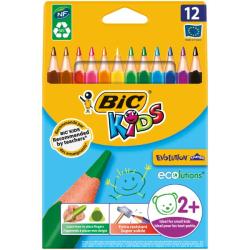 Farbiky BIC trojhrann odoln voi lmaniu 12ks