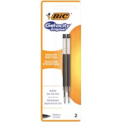 Nhradn npl do glovho rollera BIC Gelocity ierna 2ks