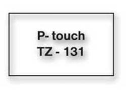Samolepiaca pska Brother TZe-131 12mm priehadn/ierna
