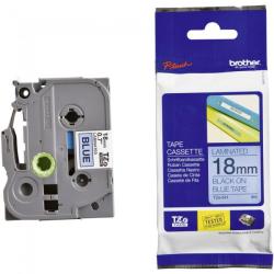 Samolepiaca pska Brother TZe-541 18mm modr/ierna