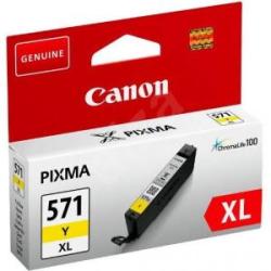 Atramentov npl Canon CLI-571Y pre MG 5750/5751/6850/6851/7750/7751 yellow XL (11 ml)
