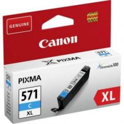 Atramentov npl Canon CLI-571C pre MG 5750/5751/6850/6851/7750/7751 cyan XL (11 ml)