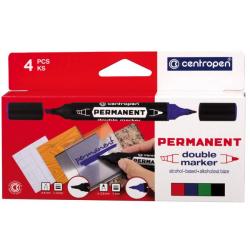 Sada pemanentnch popisovaov Centropen 1666 double 4f
