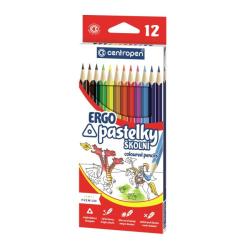 Pastelky trojhrann CENTROPEN 9521/12f