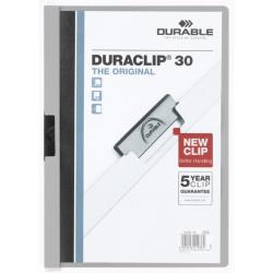 Obal s klipom DURACLIP Original 30 siv