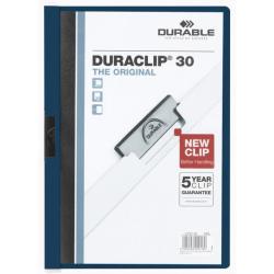 Obal s klipom DURACLIP Original 30 polnon modr
