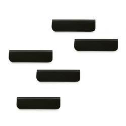 Samolepiaci magnetick klip DURAFIX CLIP 60 mm ierny