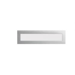 Magnetick DURAFRAME MAGNETIC Top pre A4, 210x40 mm, strieborn