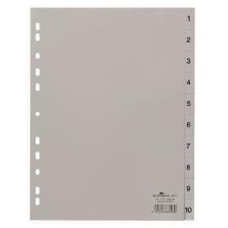 Plastov rozraova DURABLE 1-10 siv