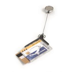 Visaka na 2 plastov karty s kotom DURABLE DE LUXE DUO PRO 85x54mm 10ks