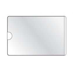 Samolepiace vrecko vizitkov s otvorom zboku DURABLE 93x62mm 100ks