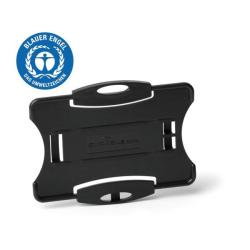 Visaka na plastov kartu otvoren DURABLE ECO ierna 87x54mm 10ks