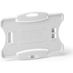 Visaka na plastov kartu otvoren DURABLE ECO siv 87x54mm 10ks