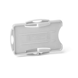 Visaka na 2 plastov karty otvoren DURABLE ECO siv 87x54mm 10ks