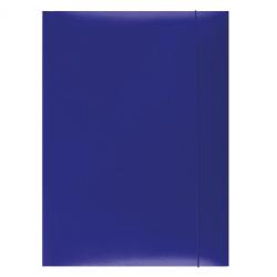 Kartnov obal s gumikou Office Products modr