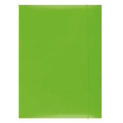 Kartnov obal s gumikou Office Products zelen