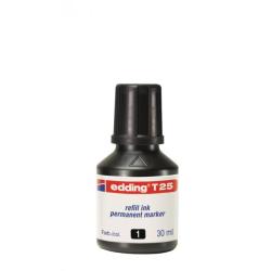 Atrament edding T 25 ierny