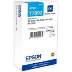Atramentov npl Epson C13T789240 cyan XXL pre WF-5620/5690/5190/5000 (4.000 str.)
