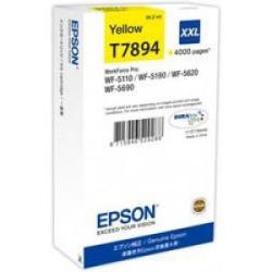 Atramentov npl Epson C13T789440 yellow XXL pre WF-5620/5690/5190/5000 (4.000 str.)