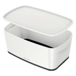 lon box s vekom Leitz MyBox, vekos S biela/ierma