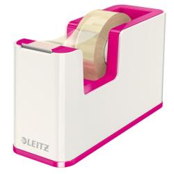 Dispenzor s pskou Leitz WOW biely/metalick ruov