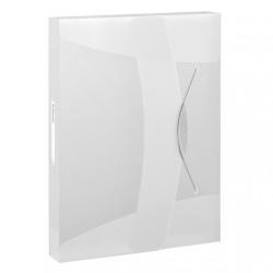 Plastov box s gumikou Esselte VIVIDA biely