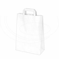 Papierov taka biela 26+14 x 32 cm [250 ks]_1