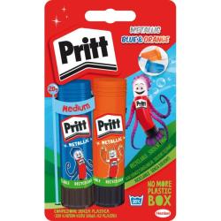Lepiaca tyinka Pritt Glue Sticks 2x20g Metallic Color (Orange and Blue)