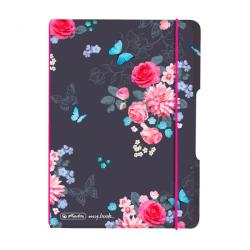 Zoit Herlitz my.book Flex Ladylike A6 40 listov tvorekov PP Kvety
