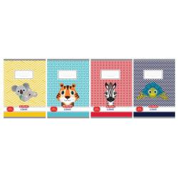Zoit Herlitz 512 A5 linajkov 70g/m2 mix motvov Cute Animals