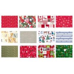 Baliaci papier vianon mix motvov 70cmx2m