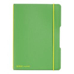 Zoit Herlitz my.book Flex A4 2x40 listov linajkov tvorekov PP zelen