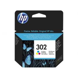 Atramentov npl HP F6U65AE HP 302 pre DeskJet 2130/3639/OfficeJet 3830/4650 color (165 s