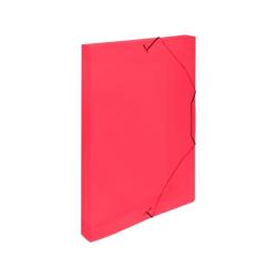 Plastov box s gumikou Karton PP erven