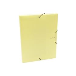 Plastov box s gumikou Karton PP Pastelini lt
