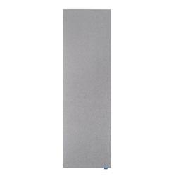 Textiln akustick nstenka WALL-UP veriklna 200x59,5 cm tich siv