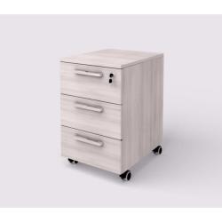 Kontajner mobiln 3 zsuvky Lenza Wels, 40,8x63,3x50,4cm, agt svetl