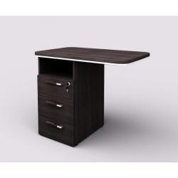 Kontajner prstavn L nika Lenza Wels, 90x76,2x55cm, wenge